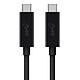 Belkin Câble USB-C 3.1 vers USB-C Câble de rechargement et de synchronisation USB-C 3.1 vers USB-C