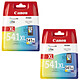 Canon CL-541XL x 2 - Pack de 2 cartouches d'encre couleur (400 pages à 5%)