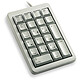 Cherry G84-4700 Grigio Tastiera numerica a 21 tasti, USB (Windows & Mac)