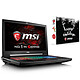 MSI GT73VR 6RE-238FR Titan + X'mas Pack MSI for GT OFFERT !
