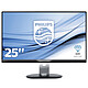 Philips 25" LED - 258B6QUEB 2560 x 1440 pixels - 5 ms (gris à gris) - Format large 16/9 - Dalle IPS - DisplayPort - HDMI - USB-C - Noir