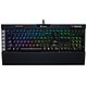 Corsair Gaming K95 RGB (Cherry MX Speed Silver) Gaming keyboard - silver mechanical silent switches (Cherry MX Silver switches) - RGB backlighting - macro and multimedia keys - AZERTY, French