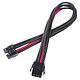 SilverStone PP07-EPS8BR Câble d'alimentation EPS 12V (noir/rouge)