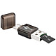 Goobay Lecteur de cartes sur USB-C / USB 2.0 Lecteur de cartes mémoire microSD / microSDHC / microSDXC sur USB-C/USB 2.0