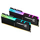 G.Skill Trident Z RGB 16 Go (2x 8 Go) DDR4 3600 MHz CL18 Kit Dual Channel 2 barrettes de RAM DDR4 PC4-28800 - F4-3600C18D-16GTZRX avec LED RGB