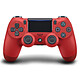 Sony DualShock 4 v2 (rouge)  Manette officielle sans fil pour PlayStation 4 