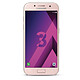 Samsung Galaxy A3 2017 Rose Smartphone 4G-LTE IP68 - Exynos 7870 8-Core 1.6 Ghz - RAM 2 Go - Ecran tactile 4.7" 720 x 1280 - 16 Go - NFC/Bluetooth 4.2 - 2350 mAh - Android 6.0