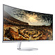 Samsung 34" LED - C34F791WQ 3440 x 1440 pixels - 4 ms - Format large 21/9 - Dalle VA incurvée - DisplayPort - HDMI - Blanc