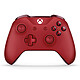 Microsoft Xbox One Wireless Controller Rouge Manette de jeu sans fil Bluetooth pour console Xbox One, PC, tablettes et téléphone sous Windows 10