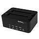 StarTech.com Duplicatore e cancellatore di dischi rigidi USB 3.0 autonomo Duplicatore e cancellatore USB 3.0 per 2.5"/3.5" SATA HDD / SSD