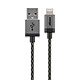 Cabstone Câble Lightning vers USB 0.3 m Câble de chargement et synchronisation pour iPhone / iPad / iPod avec connecteur Lightning certifié MFI (0.3m)
