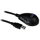 StarTech.com USB3SEXT5DKB Cable de extensión USB 3.0 Tipo A en la base (macho/hembra - 1.5 m) Negro