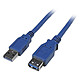 StarTech.com USB3SEXTAA6 Rallonge USB 3.0 Type-A (Mâle/Femelle - 1.8 m) Bleu