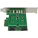 Nota Scheda controller StarTech.com 4x PCI-Express (2x M.2 SATA III 1x M.2 PCI-e NVMe)