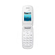 Echo Clap 2 Blanc Téléphone 2G Dual SIM - RAM 32 Mo - Ecran 1.77" - 32 Mo - Bluetooth 2.1 - 800 mAh