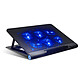 Advance AirStream Pro Refroidisseur pour ordinateur portable 18" avec 2 ports USB (coloris noir, LEDs bleues)
