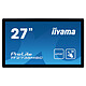 iiyama 27" LED Tactile - ProLite TF2738MSC-B1 1920 x 1080 pixels - Tactile MultiTouch - 5 ms - Format large 16/9 - Dalle AMVA+ - HDMI - DisplayPort - Noir - Sans pied
