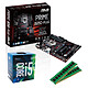 Kit Upgrade PC Core i5 ASUS B250-PLUS 8 Go Carte mère ATX Socket 1151 Intel B250 Express + CPU Intel Core i5-7400 (3.0 GHz) + RAM 8 Go DDR4 2133 MHz