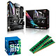 Kit Upgrade PC Core i5 ASUS STRIX Z270E GAMING 8 Go Carte mère ATX Socket 1151 Intel Z270 Express + CPU Intel Core i5-7400 (3.0 GHz) + RAM 8 Go DDR4 2133 MHz