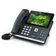 Yealink T48G Teléfono VoIP de 16 líneas, pantalla táctil de 7" 800 x 480 píxeles, PoE, doble puerto Gigabit Ethernet