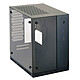 Lian Li PC-Q37 (negro) Caja minitorre de aluminio y vidrio templado (color negro)