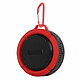 ClipSonic TES154 Rouge Haut-parleur Bluetooth 5W splashproof avec micro et ventouse