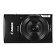 Canon IXUS 190 Noir Appareil photo 20 MP - Zoom optique grand angle 10x - Vidéo HD - Wi-Fi - NFC