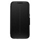OtterBox Strada Noir Onyx Galaxy S7 Etui folio en cuir véritable pour Samsung Galaxy S7
