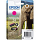 Epson Elephant 24 Magenta Cartouche d'encre photo magenta (360 pages à 5%)