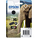Epson Elephant 24XL Negro - Cartucho de tinta negra de alta capacidad (500 páginas al 5%)