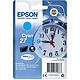 Epson Alarm Clock 27XL Cyan Cartucho de tinta cian de alta capacidad (1100 páginas al 5%)