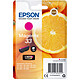 Epson Naranjas 33 Magenta Cartucho de tinta magenta (4,5 ml)