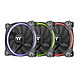 Thermaltake Riing 12 RGB Premium Edition x3 3 ventilateurs de boîtier 120 mm LED RGB 256 couleurs