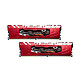 G.Skill Flare X Series Rouge 16 Go (2x 8 Go) DDR4 2133 MHz CL15 Kit Dual Channel 2 barrettes de RAM DDR4 PC4-17000 - F4-2133C15D-16GFXR