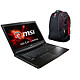 MSI GP72 7RE-209XFR + Hecate Backpack Offert Intel Core i5-7300HQ 8 Go SSD 256 Go + HDD 1 To 17.3" LED Full HD NVIDIA GeForce GTX 1050 Ti 2 Go Wi-Fi AC/Bluetooth Webcam FreeDOS (garantie constructeur 2 ans)
