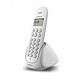 Logicom Aura 155T Blanc Téléphone DECT sans fil avec répondeur et haut-parleur (version française)