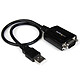 StarTech.com ICUSB2321X USB to DB-9 port adapter (Srie RS-232) - Mle / Mle - 0.3 m