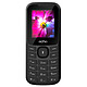 Echo First 2 Noir Téléphone 2G Dual SIM - RAM 32 Mo - Ecran 1.77" 128 x 160 - 32 Mo - Bluetooth 2.1 - 800 mAh
