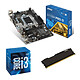 Kit Upgrade PC Core i3 MSI H110M PRO-D 8 Go Carte mère Micro ATX Socket 1151 Intel H110 Express + CPU Intel Core i3-7100 (3.9 GHz)  + RAM 8 Go DDR4