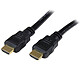 StarTech.com Câble HDMI 1.4 Haut Débit avec Ethernet 4K 30Hz - M/M - 1 m Câble HDMI haute vitesse avec HDMI (mâle)/HDMI (mâle) - 1 mètre