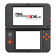 Nintendo New 3DS XL (orange) Console de jeux-vidéo portable tactile 3D à deux écrans larges