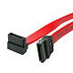 StarTech.com Câble SATA à angle droit compatible SATA 3.0 - 46 cm Câble SATA à angle droit compatible SATA 3.0 (46 cm)