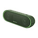 Sony SRS-XB20 verde Sistema de altavoces inalámbricos portátiles, iluminación monocromática, IPX5, Extra Bass, NFC y Bluetooth