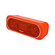 Sony SRS-XB40 Rouge Enceinte portable sans fil, éclairage multicolore, haut-parleurs éclairés, IPX5, Extra Bass, NFC et Bluetooth