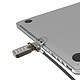 Maclocks The Ledge (MacBook Air) + Combination Cable Adaptateur de sécurité et câble de verrouillage à combinaison pour MacBook Air 11" et 13"