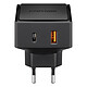 Cabstone Quick Charge USB-C Wall Charger Chargeur mural avec port USB-C, USB-A 3.0 et charge rapide