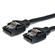 StarTech.com LSATARND12 Cable SATA redondo con cerradura compatible con SATA 3.0 (30 cm)