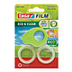 tesa Tesafilm mini ecoLogo + 2 x tesafilm Eco & Clear 10m x 19mm Pack de 2 rubans adhésif en plastique recyclé transparent 10m x 19mm avec mini dévidoir