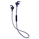 JVC HA-ET50BT Blue Bluetooth Wireless In-Ear Sports Headphones with Remote Control and Microphone
