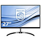 Philips 27" LED - 276E8FJAB 2560 x 1440 pixels - 4 ms (gris à gris) - Format large 16/9 - Dalle IPS - FreeSync - DisplayPort - HDMI - Noir